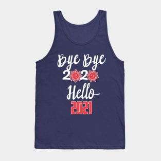 Hello 2021, Happy New Year 2021 Christmas, Merry Christmas Tank Top